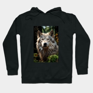 Great Wolf Deep In The Forest Hoodie